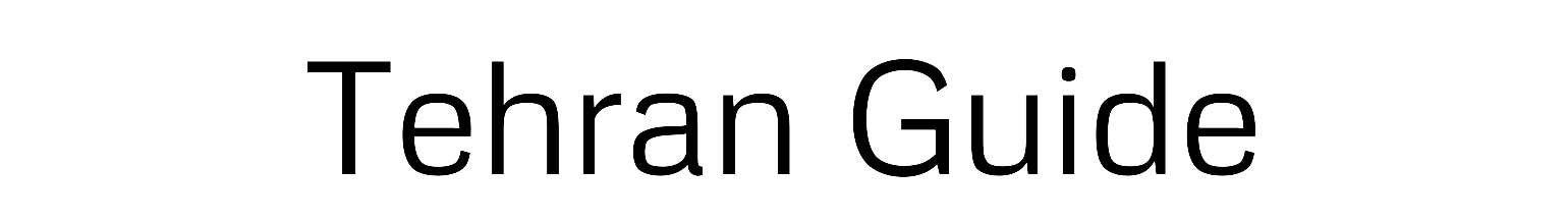 Tehran Guide logo dark